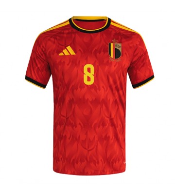 Belgien Youri Tielemans #8 Hjemmebanetrøje VM 2026 Kortærmet